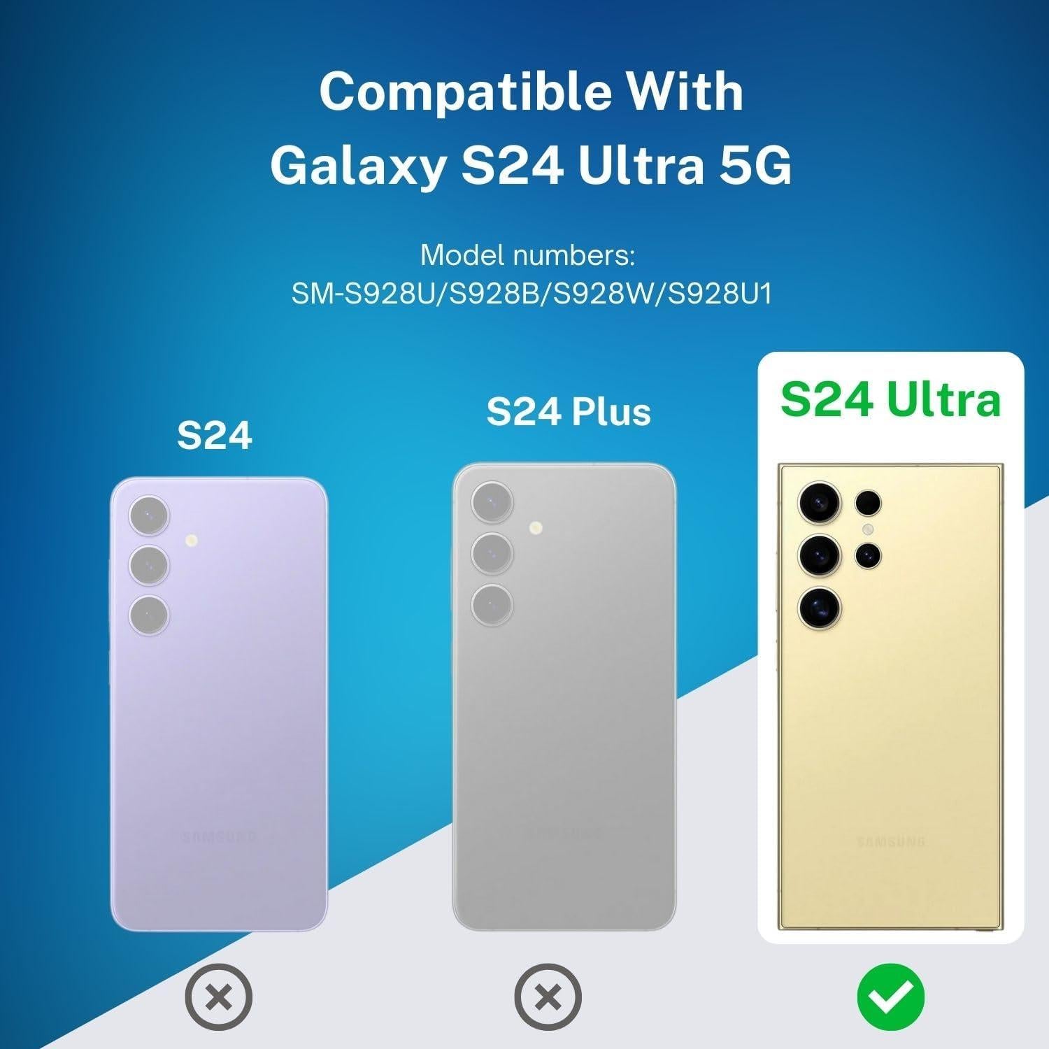 Soporte para SIM Samsung Galaxy S24 Ultra Negro Titanio