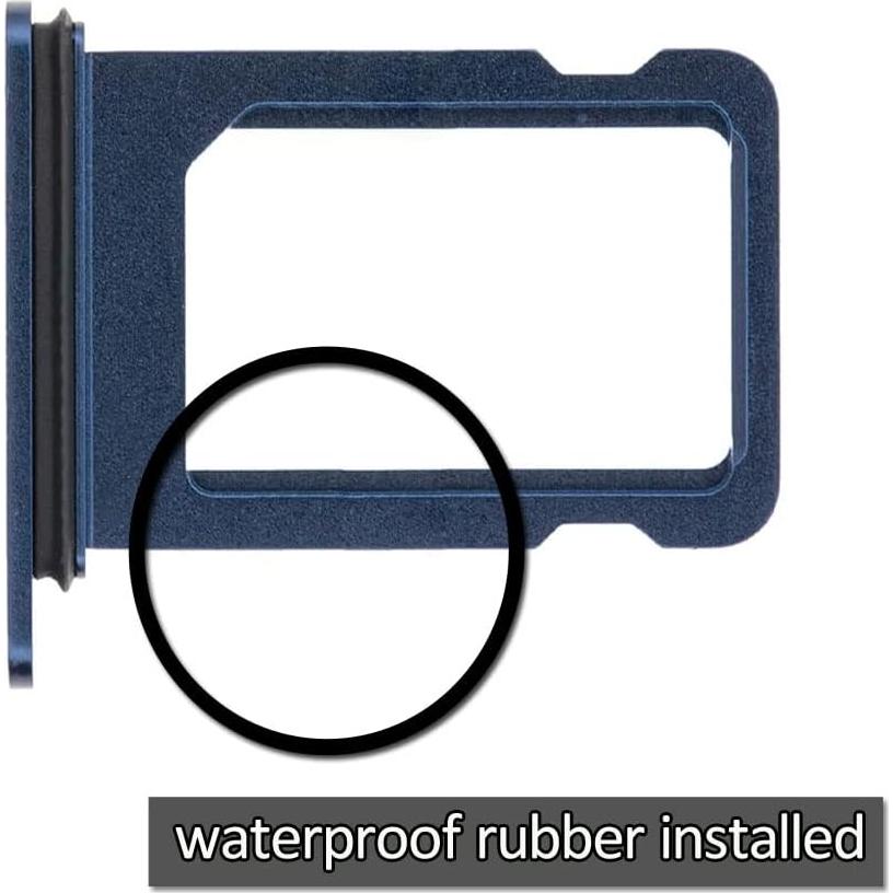 Bandeja SIM Reemplazo Ewparts para iPhone 12 Mini Azul