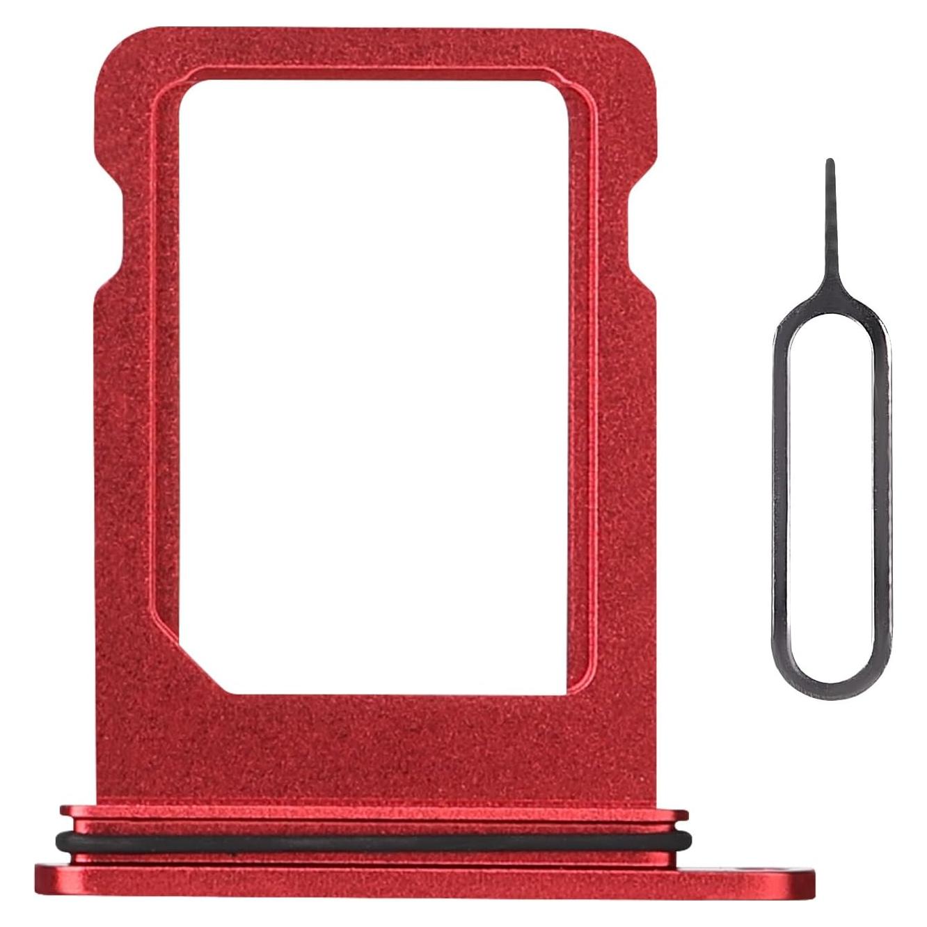 Bandeja de tarjeta SIM roja Risidamoy para iPhone 12 Mini