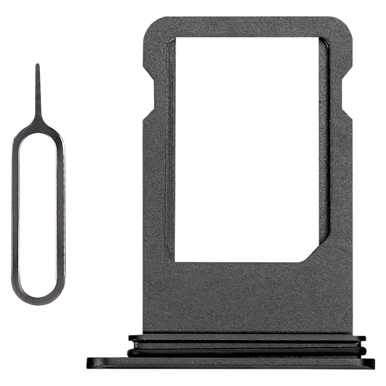 Bandeja de Tarjeta SIM para iPhone 8 Risidamoy - Gris Espacial