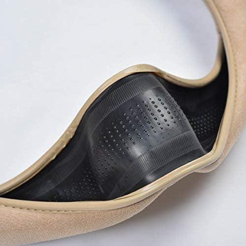 Cubierta de Volante CAR PASS Beige Seda Sintética 37-38 cm