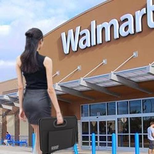 Organizador de Maletero de Coche Homeve Plegable 2 Compartimentos Negro