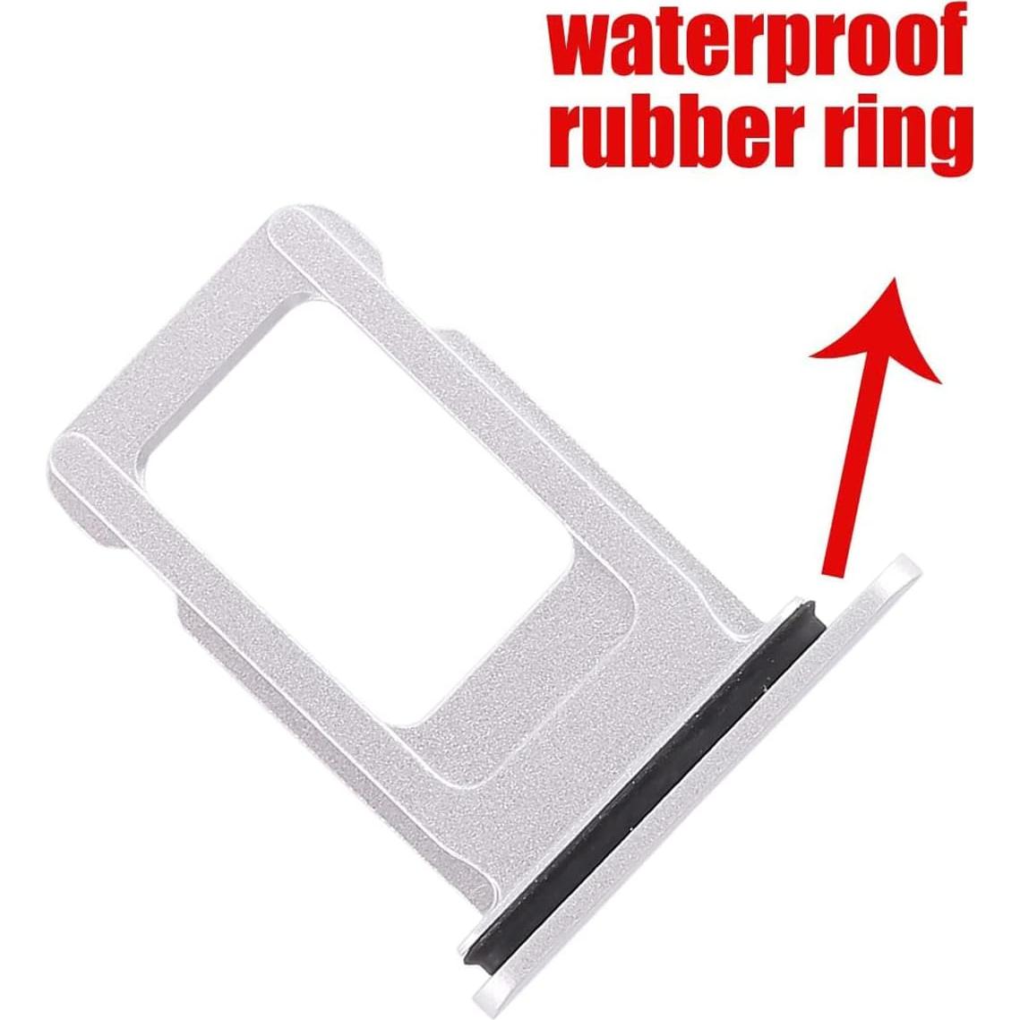 Bandeja SIM de Reemplazo para iPhone XR Perzework Blanca