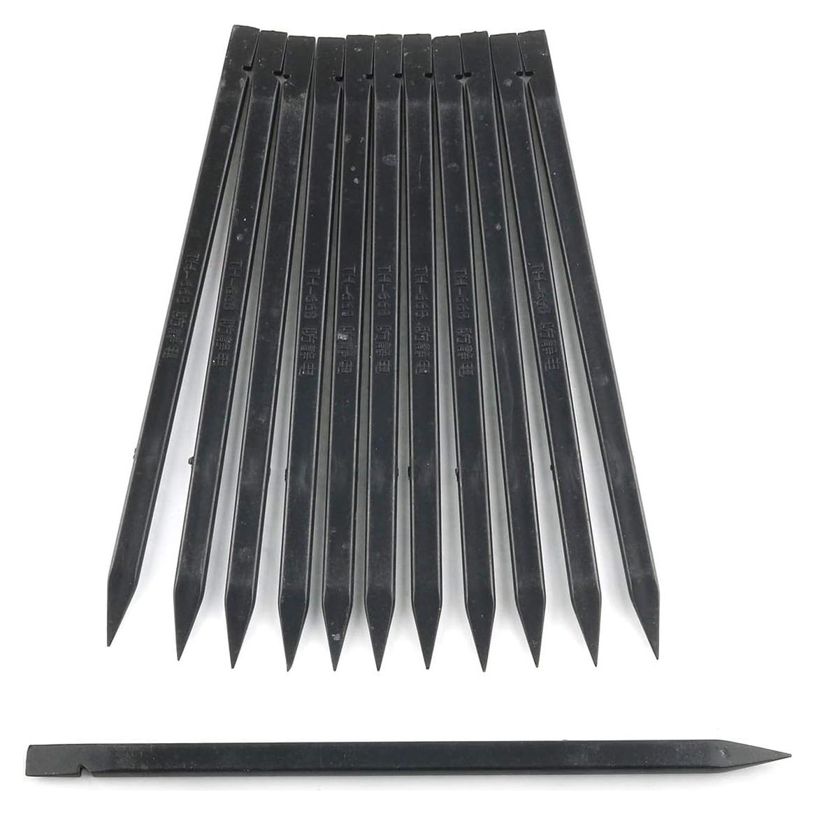 E-outstanding 12 Herramientas de Apertura Negras para Reparación