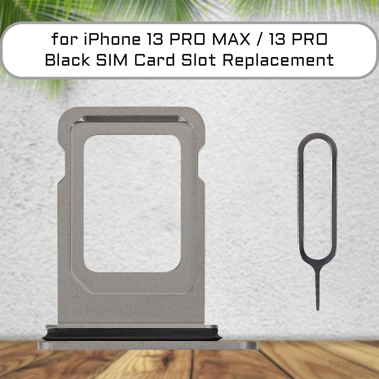 Bandeja de Tarjeta SIM para iPhone 13 Pro Max Risidamoy