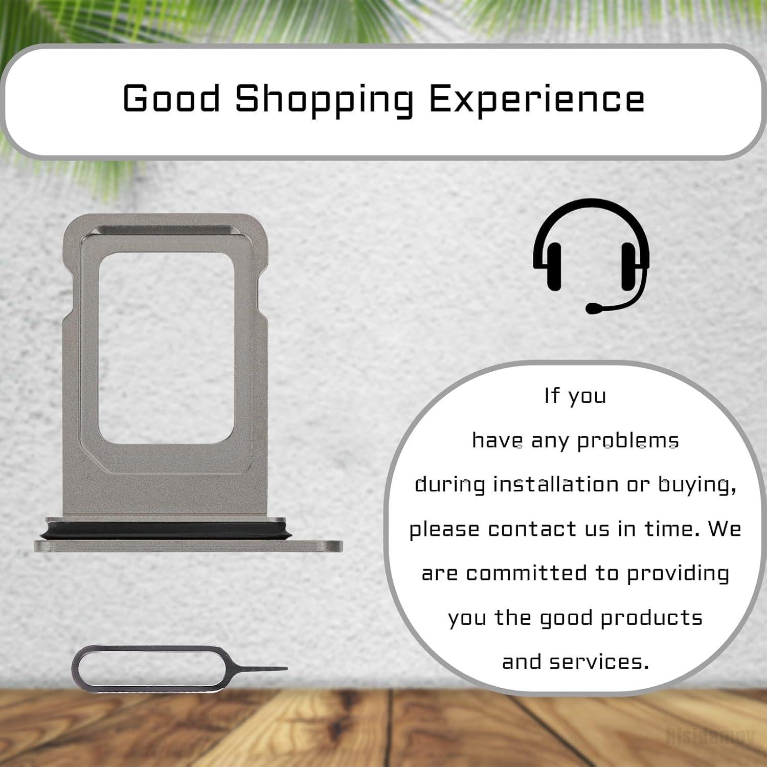 Bandeja de Tarjeta SIM para iPhone 13 Pro Max Risidamoy