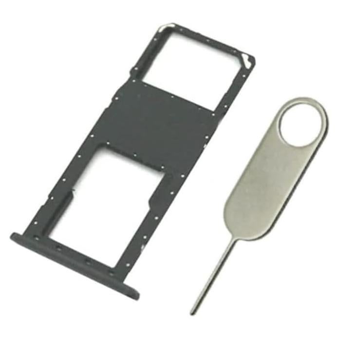 Bandeja de tarjeta SIM PHONSUN para Samsung Galaxy A02s Negro