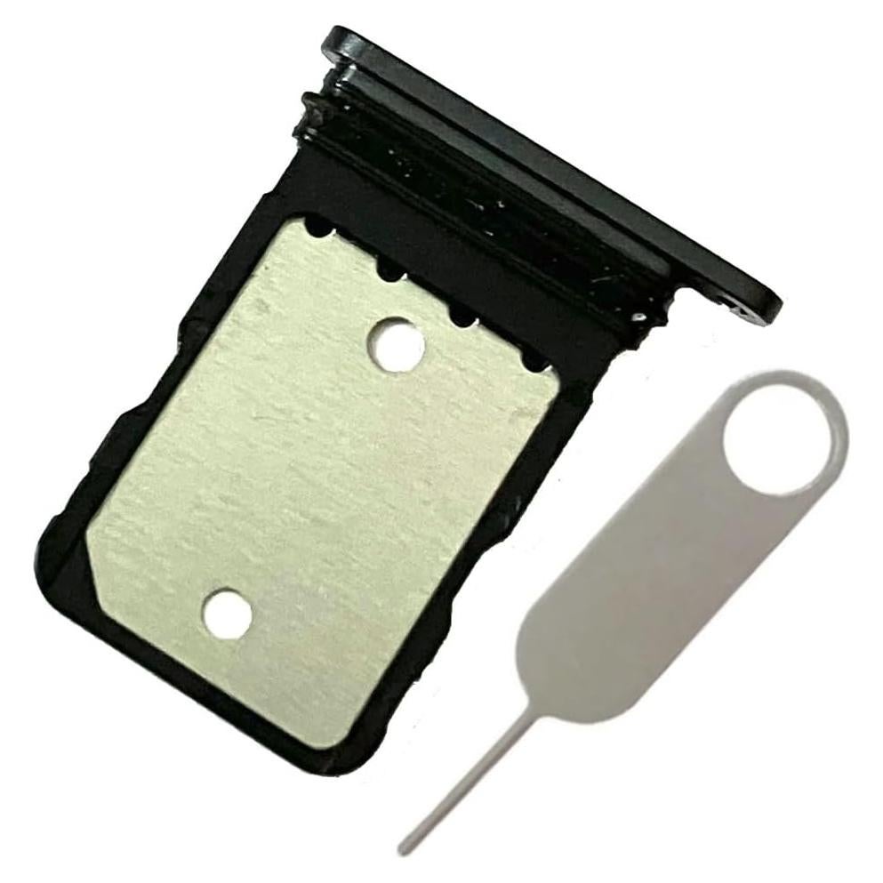 Soporte bandeja SIM Google Pixel 8A + pin expulsor negro