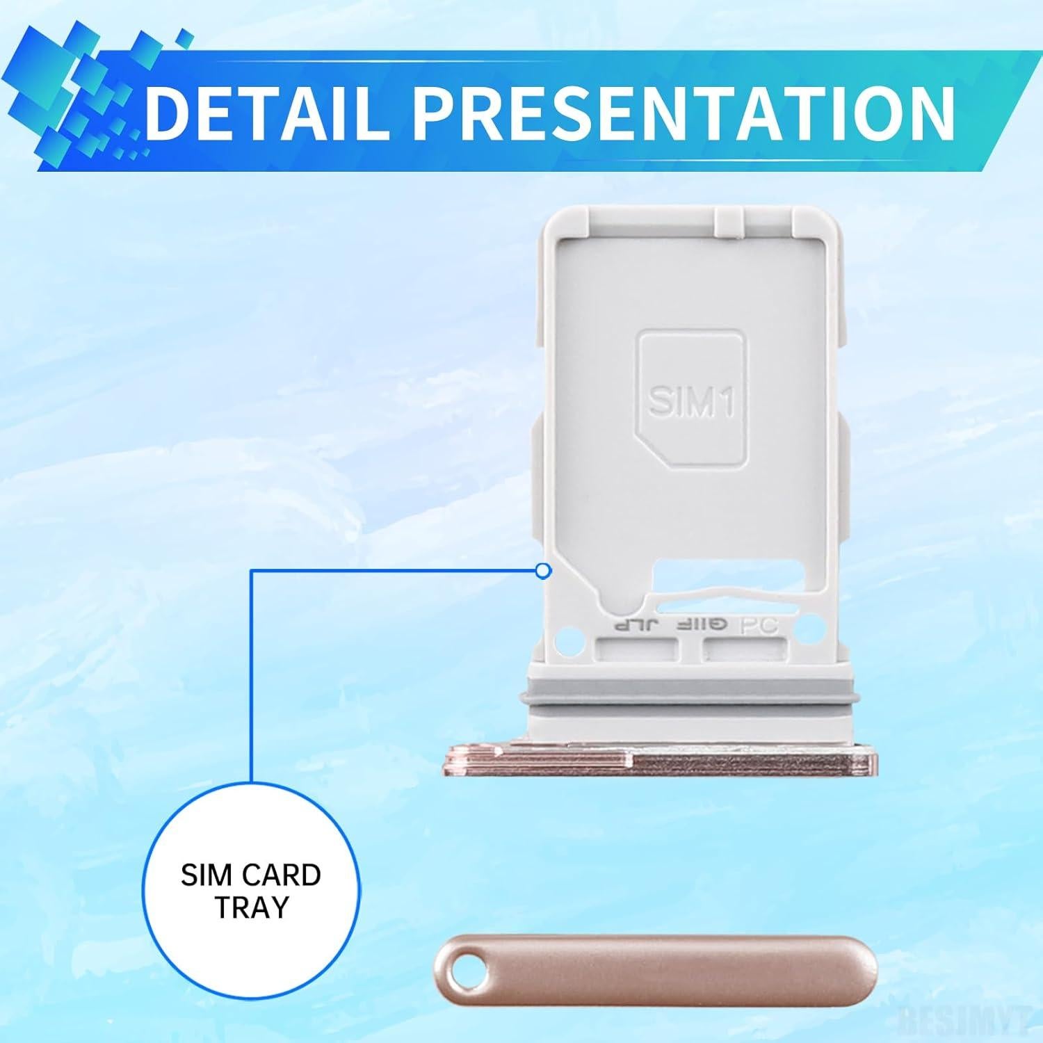 Bandeja de tarjeta SIM Samsung Galaxy S21 5G - Violeta