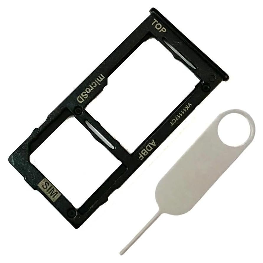Soporte Bandeja SIM Samsung Galaxy A42 A426U Negro + Pin