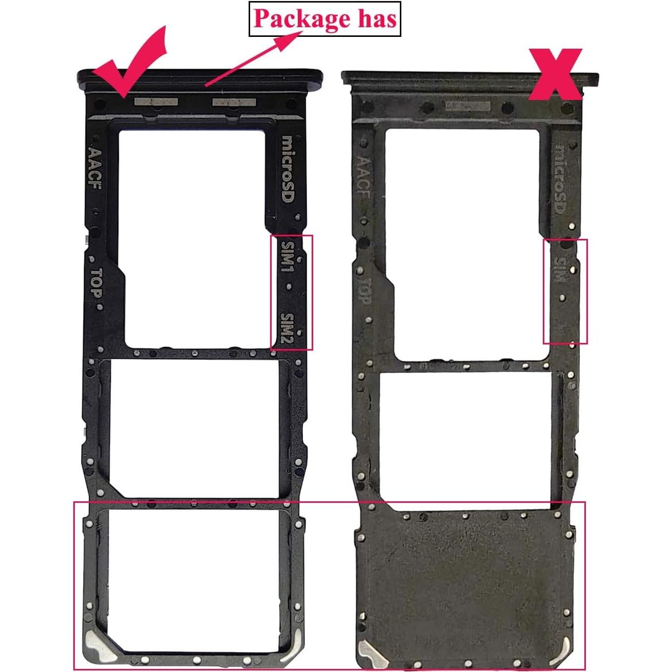 Bandeja de Tarjeta Dual SIM Ubrokeifixit para Galaxy A13 5G