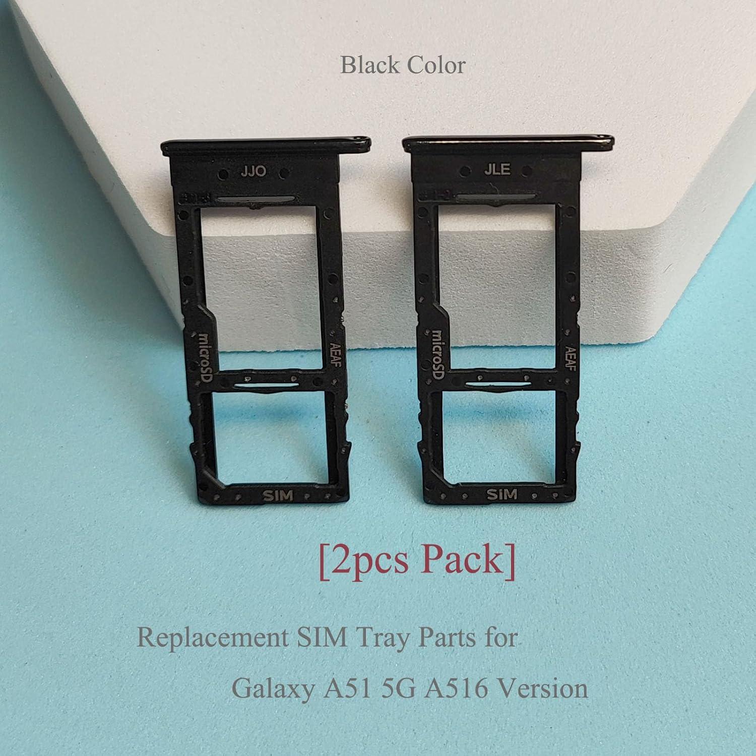 Soporte de bandeja SIM para Samsung Galaxy A51 5G - 2 Piezas