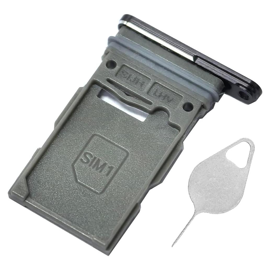 Bandeja de tarjeta SIM única Samsung Galaxy S22 Ultra Negro