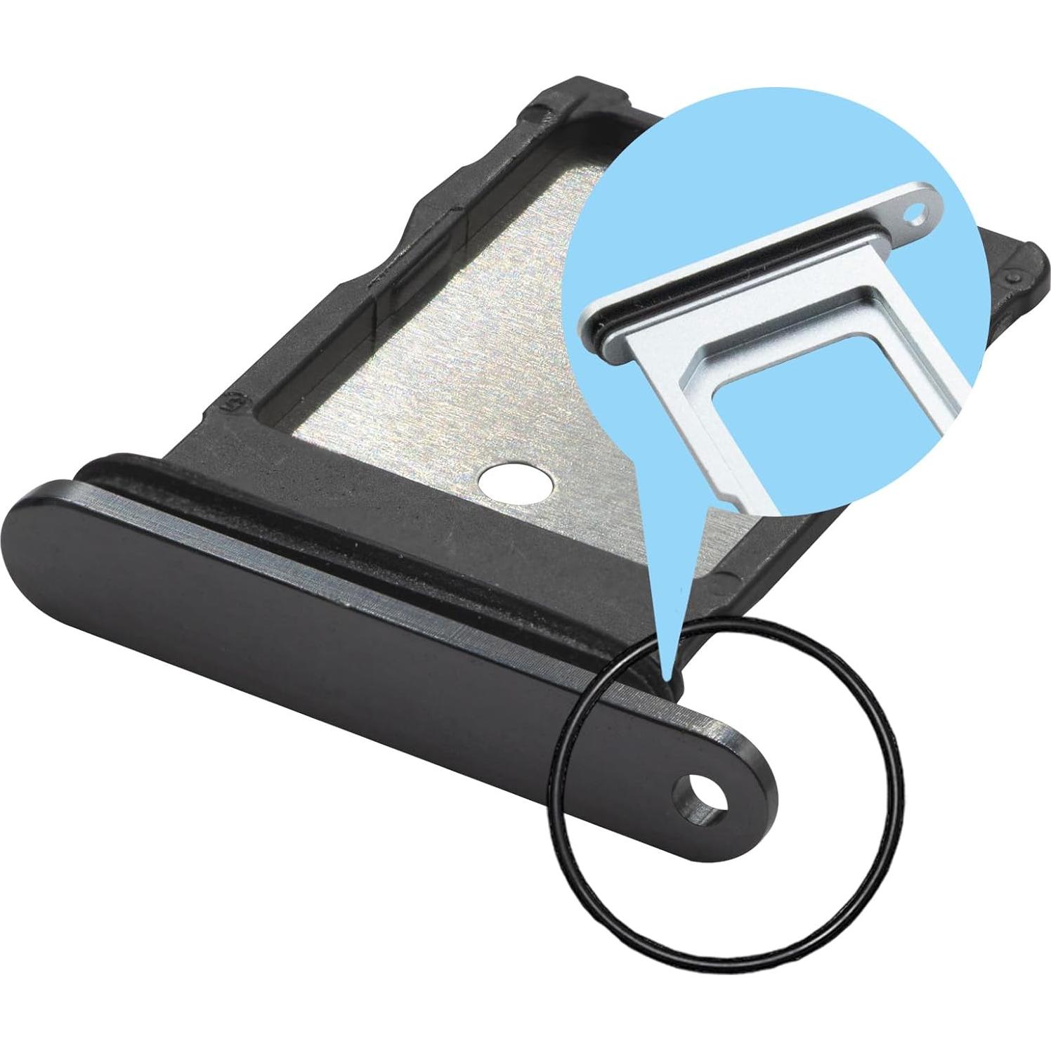 Bandeja SIM Doble MMOBIEL para Google Pixel 9 Pro - Negro