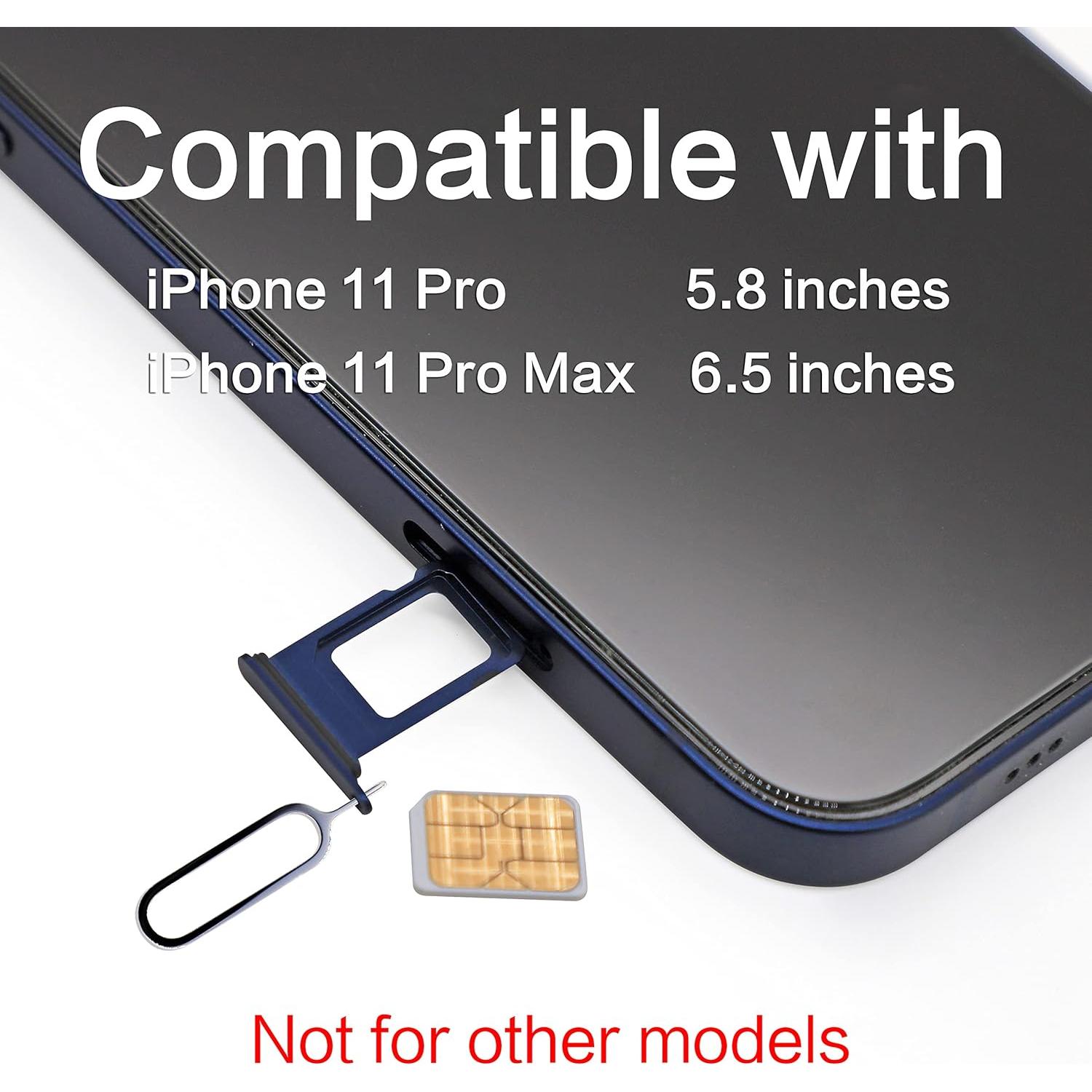 Soporte Bandeja SIM ASDAWN para iPhone 11 Pro Max Verde