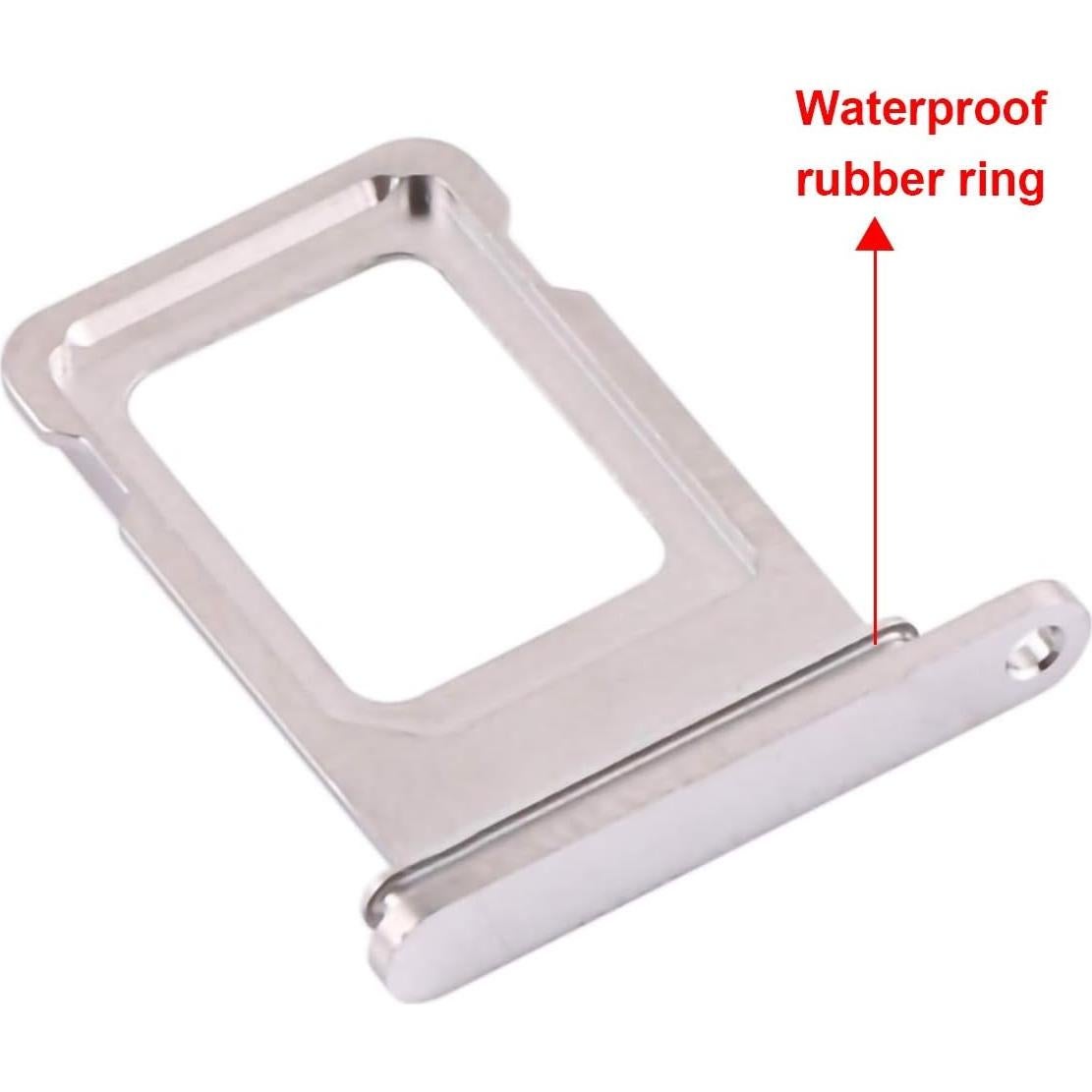 Soporte bandeja SIM reemplazo iPhone 12 Pro/Pro Max Plata