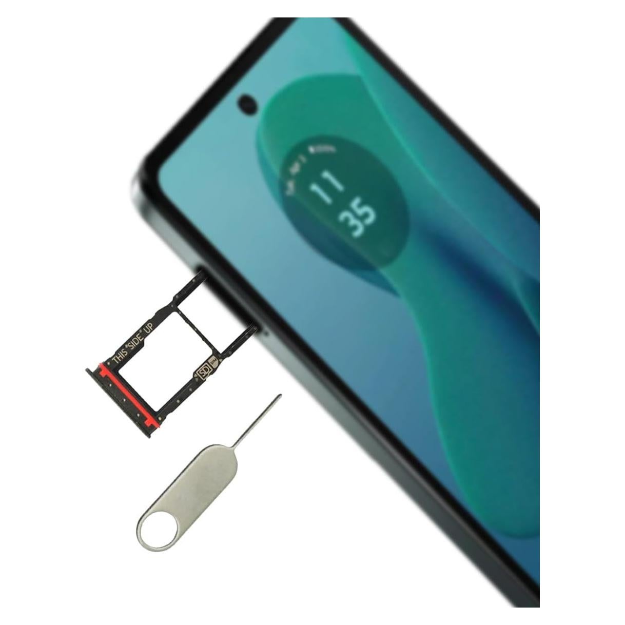 Bandeja SIM Reemplazo Motorola Moto G 5G 2024 Verde Salvia