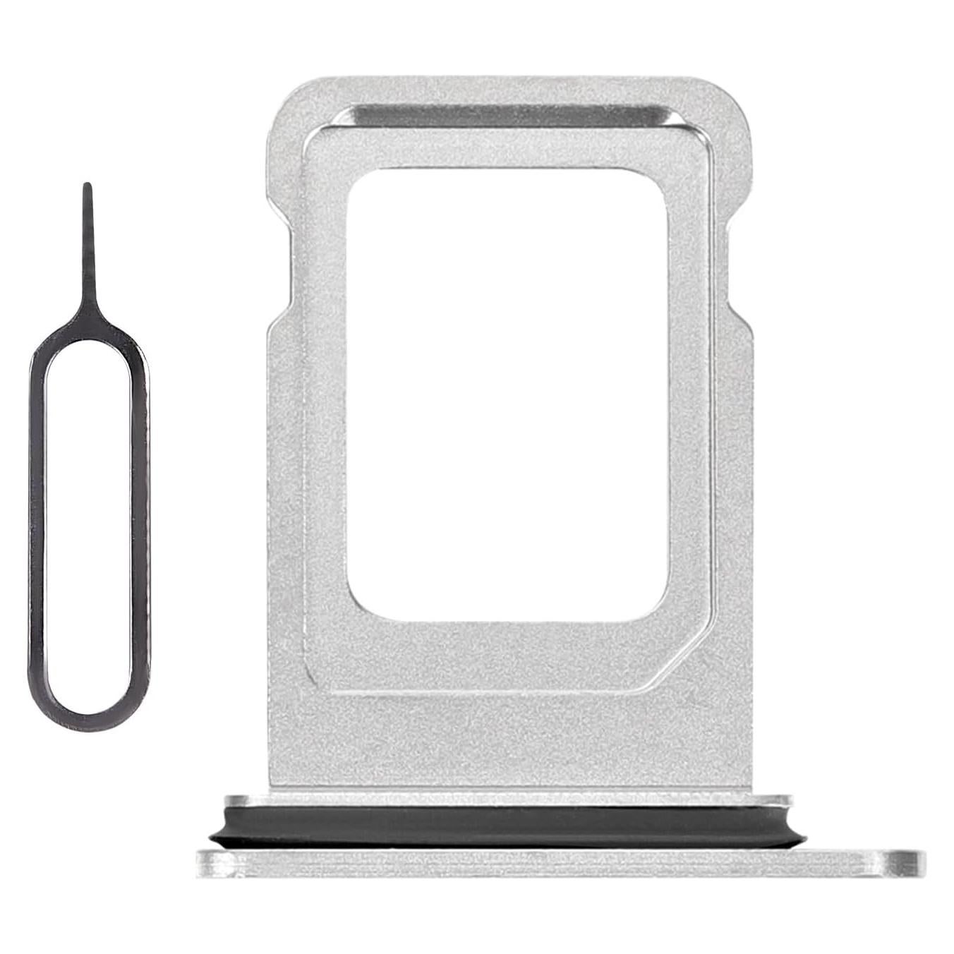 Bandeja para Tarjeta SIM Individual Plata iPhone 12 Pro Max