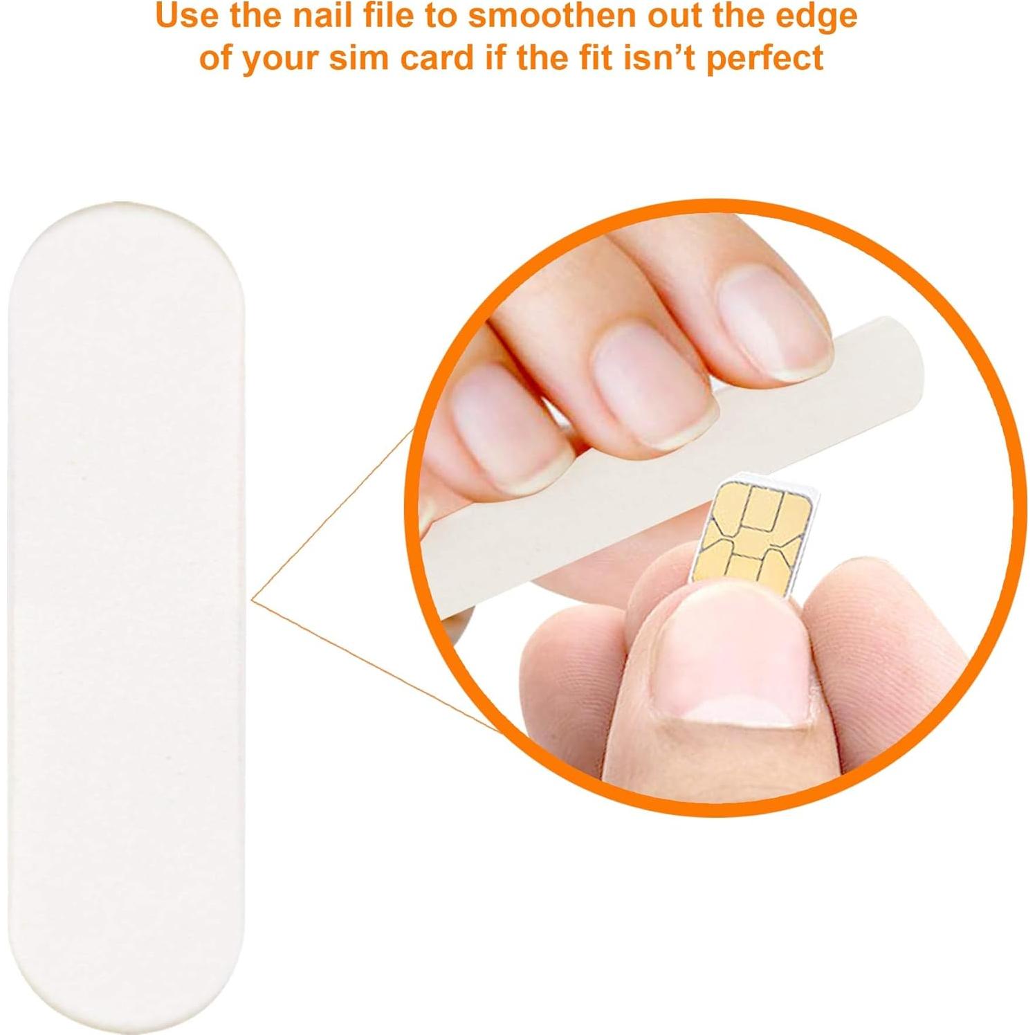 Kit Adaptador Tarjeta SIM 6 en 1 Mobi Lock - Micro, Nano, Estándar