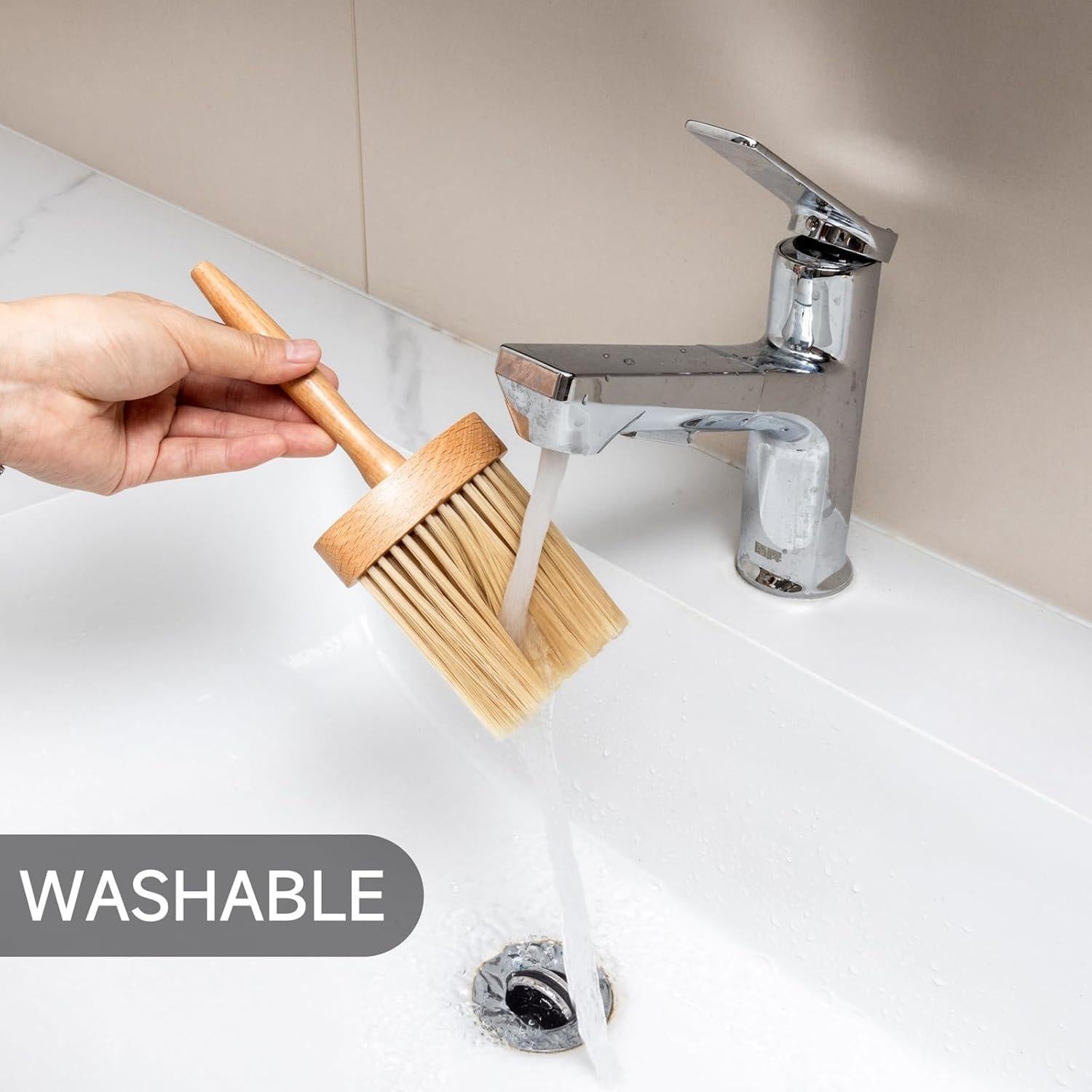 Cepillo de Teclado APBFH con Mango de Madera y Cerdas Suaves