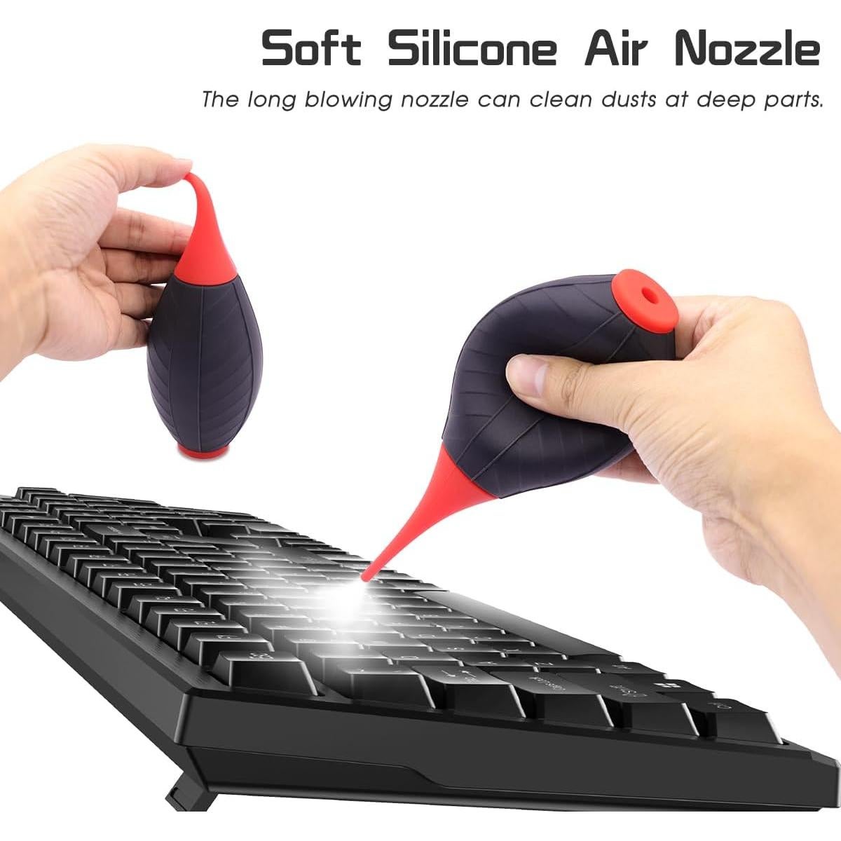 Paquete de 2 Sopladores de Aire FUSMYE con Cepillo y Paño