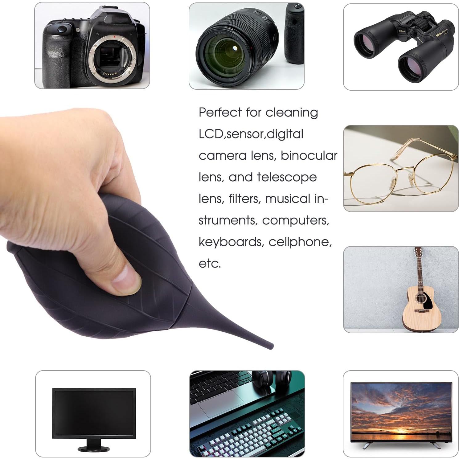 Paquete de 2 Sopladores de Aire FUSMYE con Cepillo y Paño