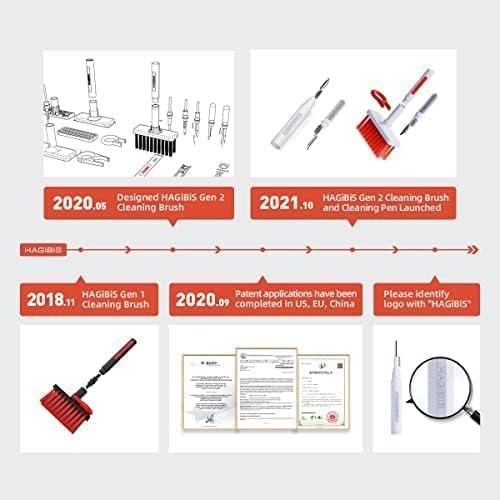 Kit de Limpieza 5-en-1 Hagibis para Teclados y Auriculares