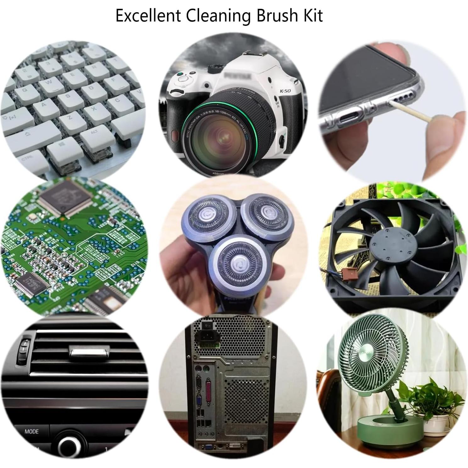 Kit de Limpieza de Teclado GOWEEWON 31 PZS Portátil Nylon