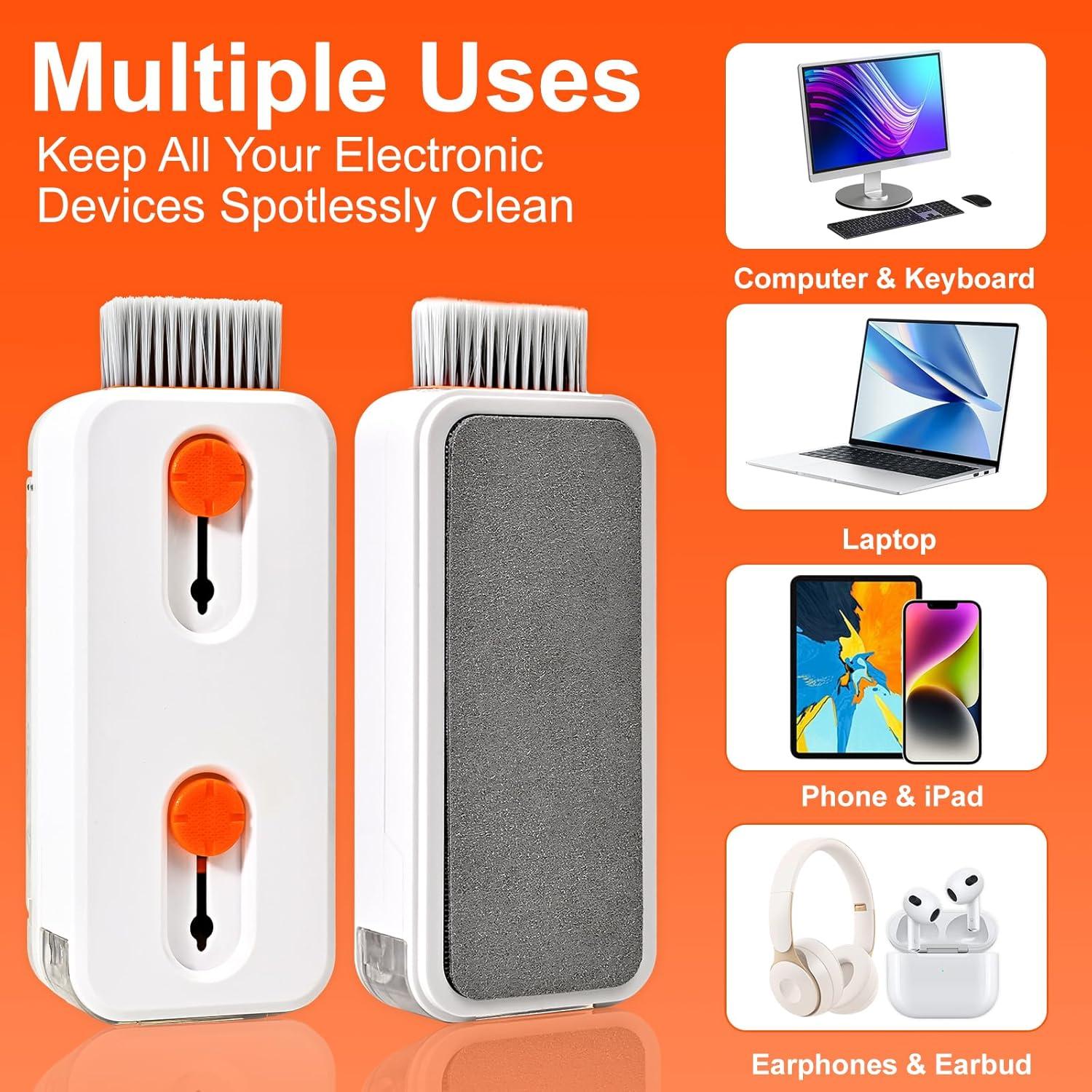 Kit de limpieza para teclado y pantalla Alatinlamp - Naranja