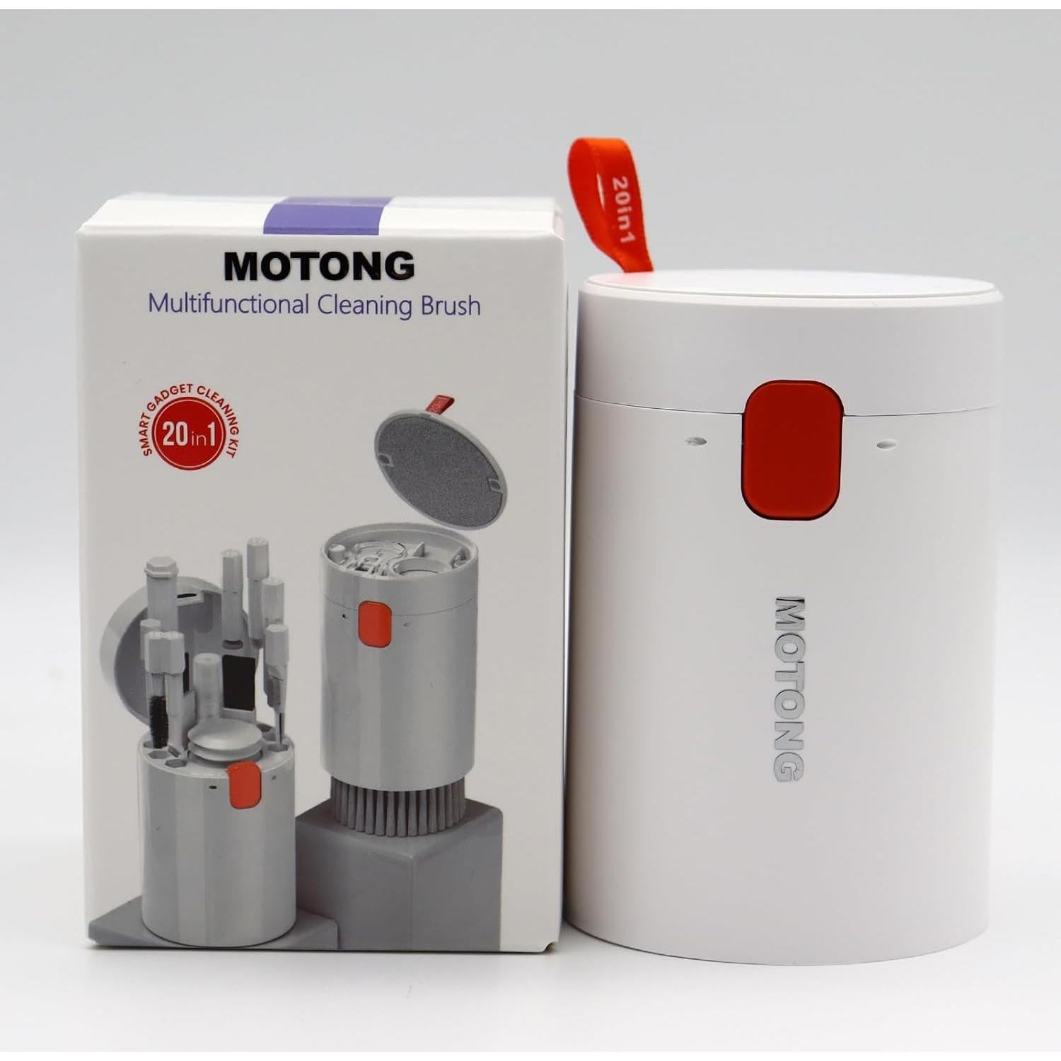 Kit de limpieza MOTONG para dispositivos electrónicos - Blanco