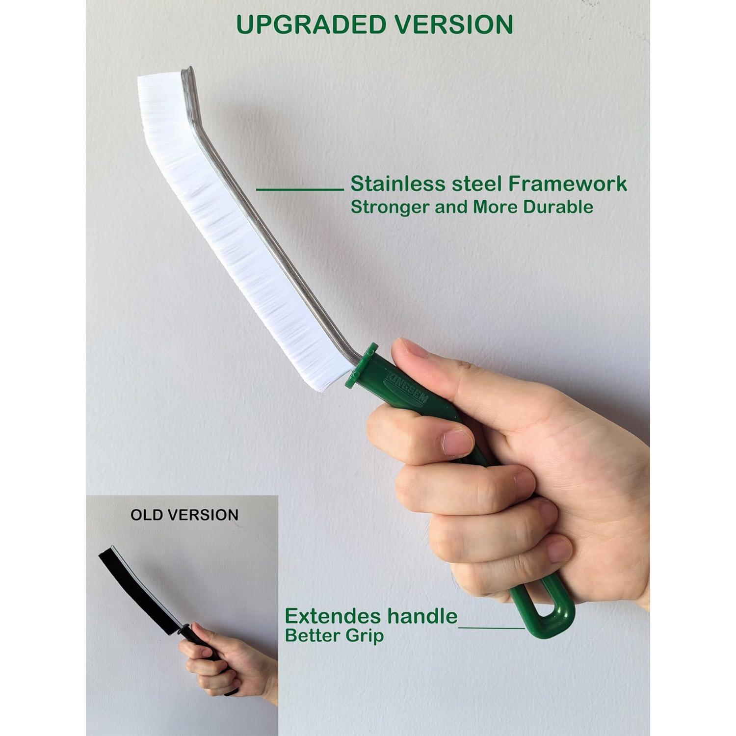 Cepillo de Limpieza Multifuncional KINGSEM - 3 Piezas, Cerdas Duras