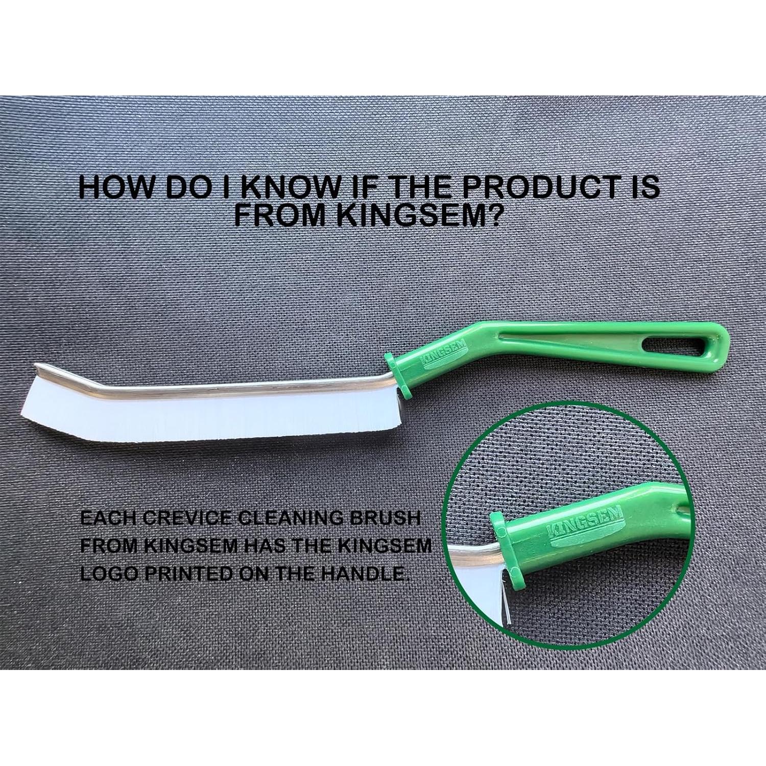 Cepillo de Limpieza Multifuncional KINGSEM - 3 Piezas, Cerdas Duras