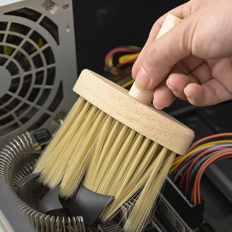 Cepillo de Limpieza de Teclado Gotpgoda - Madera y Cerdas Suaves