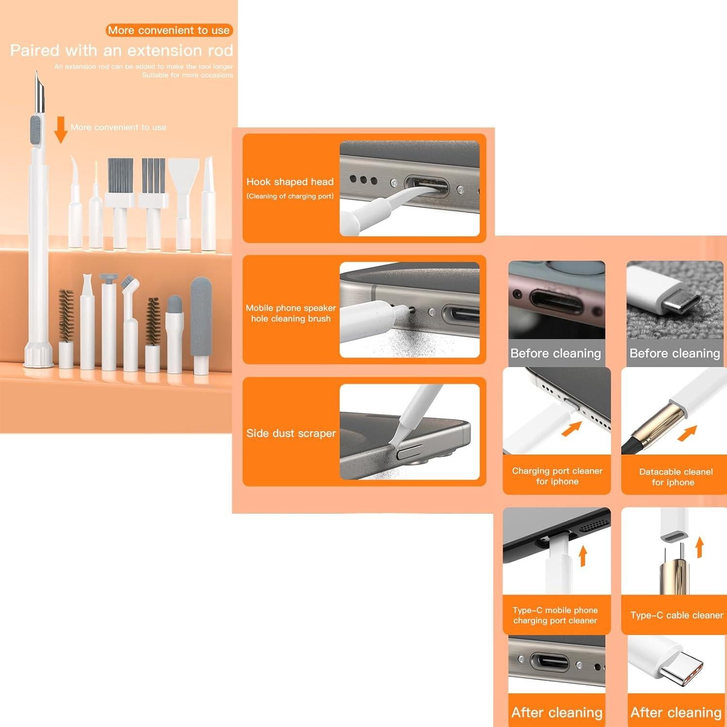 Kit de Limpieza Multifuncional LOKEKE 32 en 1 para Electrónicos