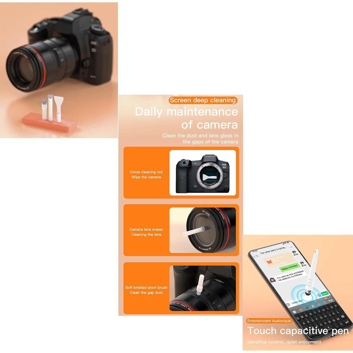 Kit de Limpieza Multifuncional LOKEKE 32 en 1 para Electrónicos