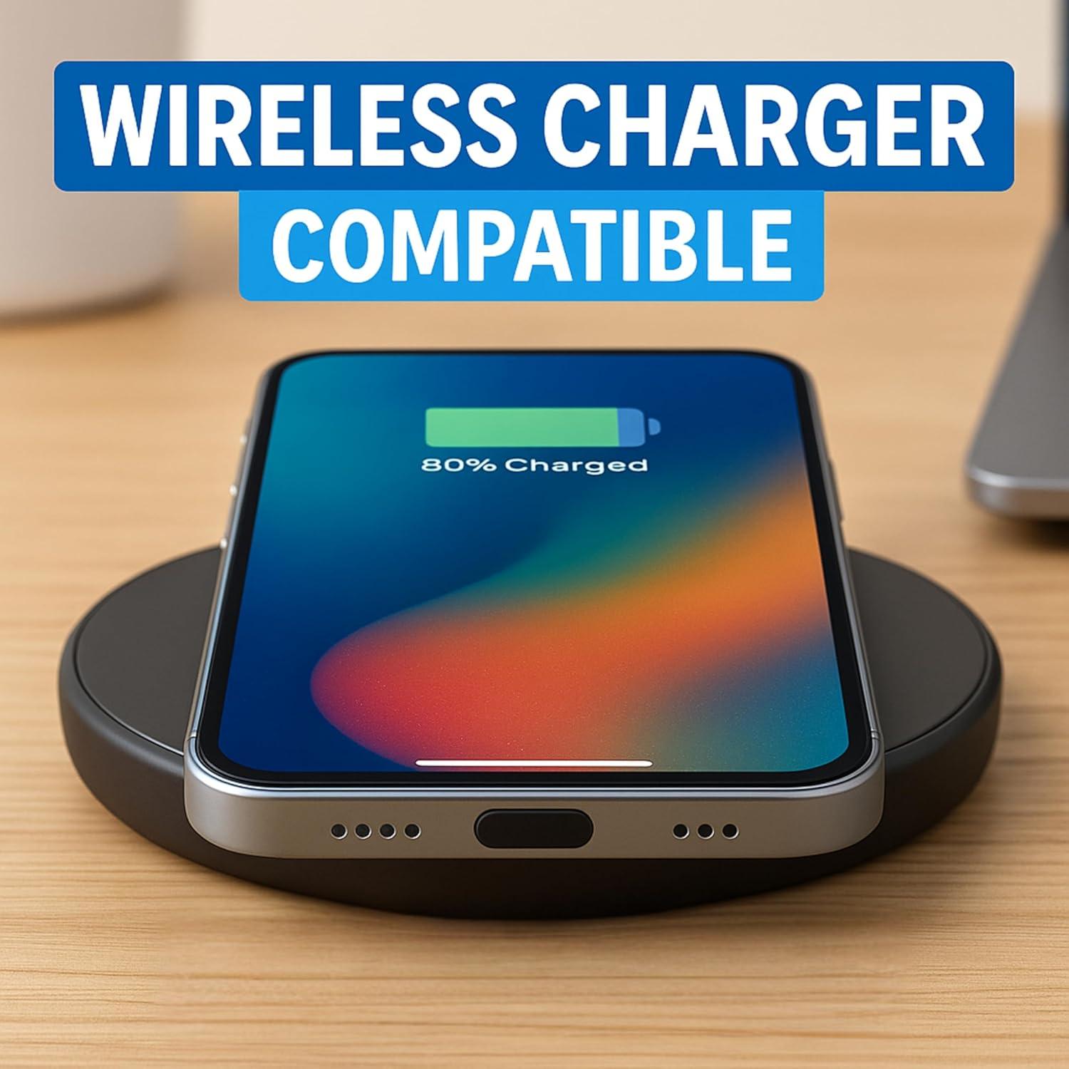 Tapones Antipolvo USB-C PortPlugs - 10 Pares Negros