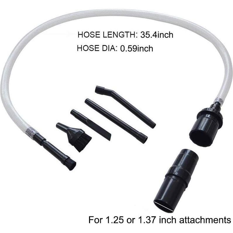 Kit Universal de Accesorios para Aspiradora EZ SPARES 7 Piezas