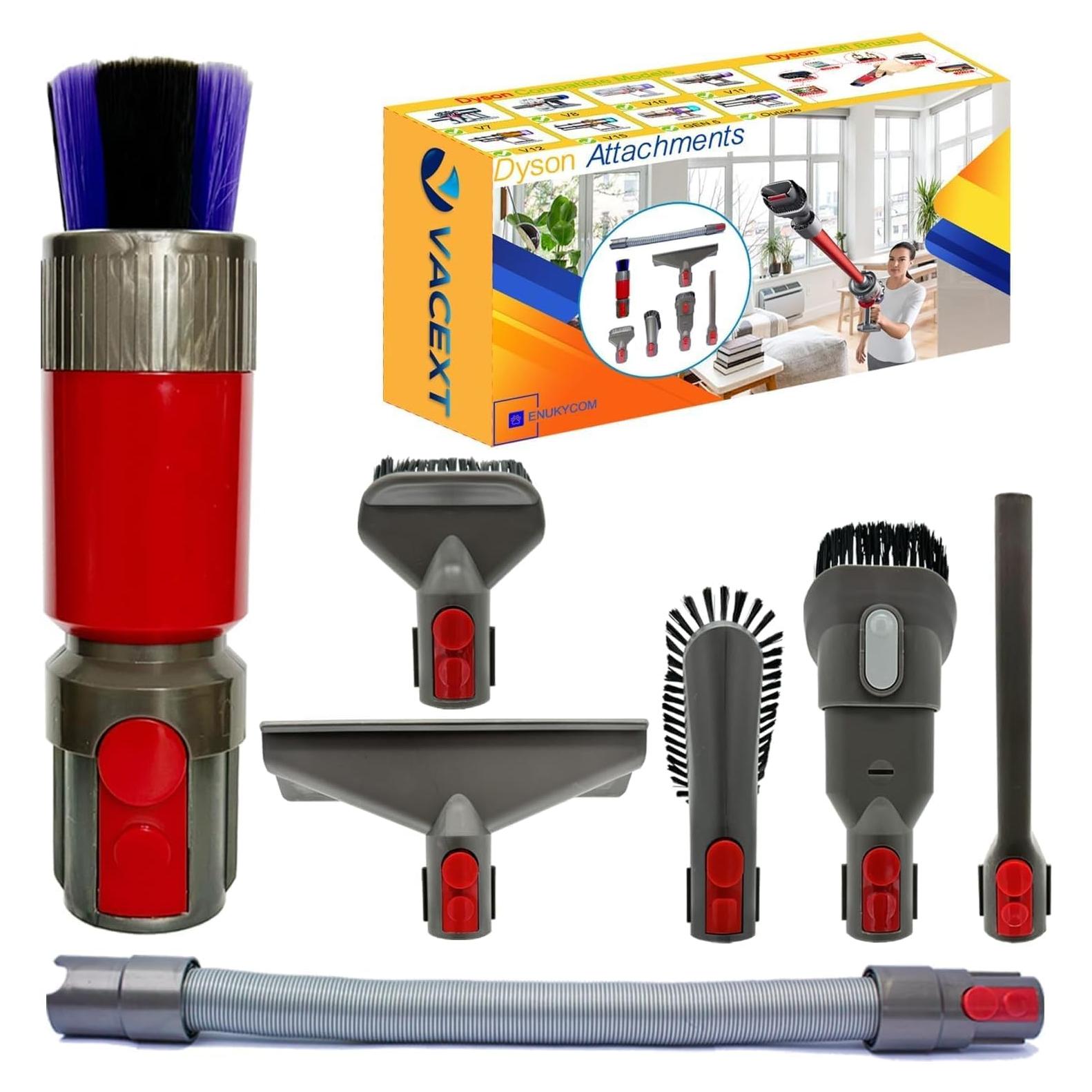 Kit de Accesorios para Aspiradora Dyson V7 V8 V10 V11 V15 - 7 Piezas