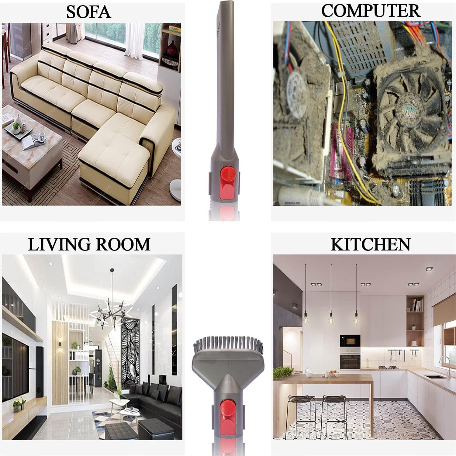 Kit de Accesorios para Aspiradora Dyson V7 V8 V10 V11 V15 - 7 Piezas