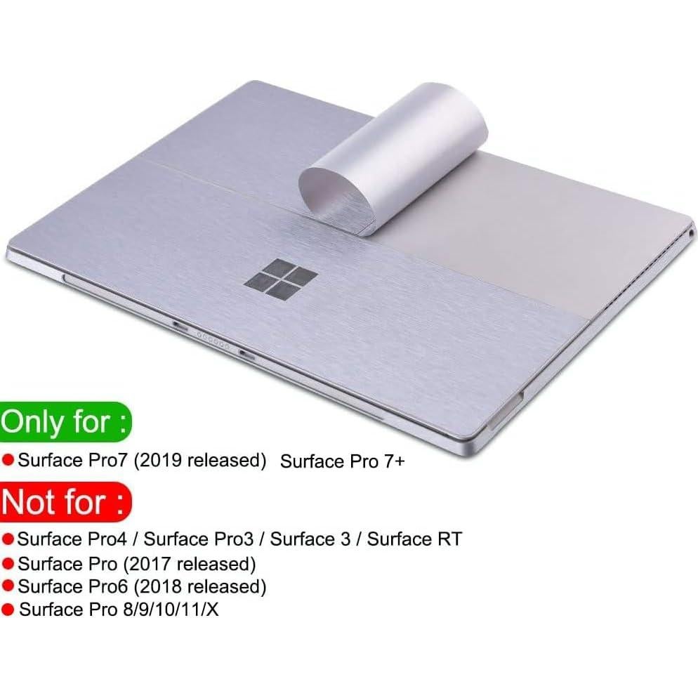 Calcomanía para Surface Pro 7 XISICIAO Plateado 12.3"