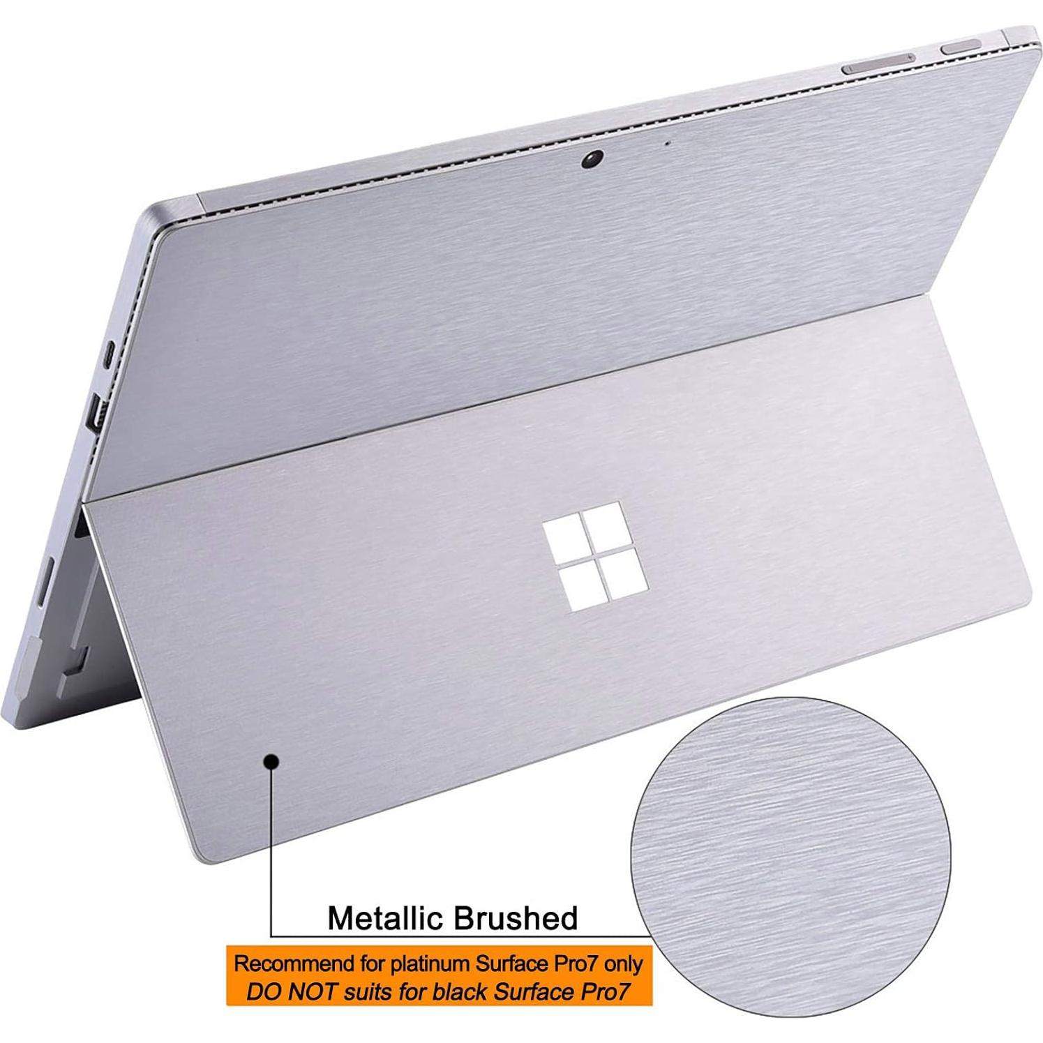 Calcomanía para Surface Pro 7 XISICIAO Plateado 12.3"