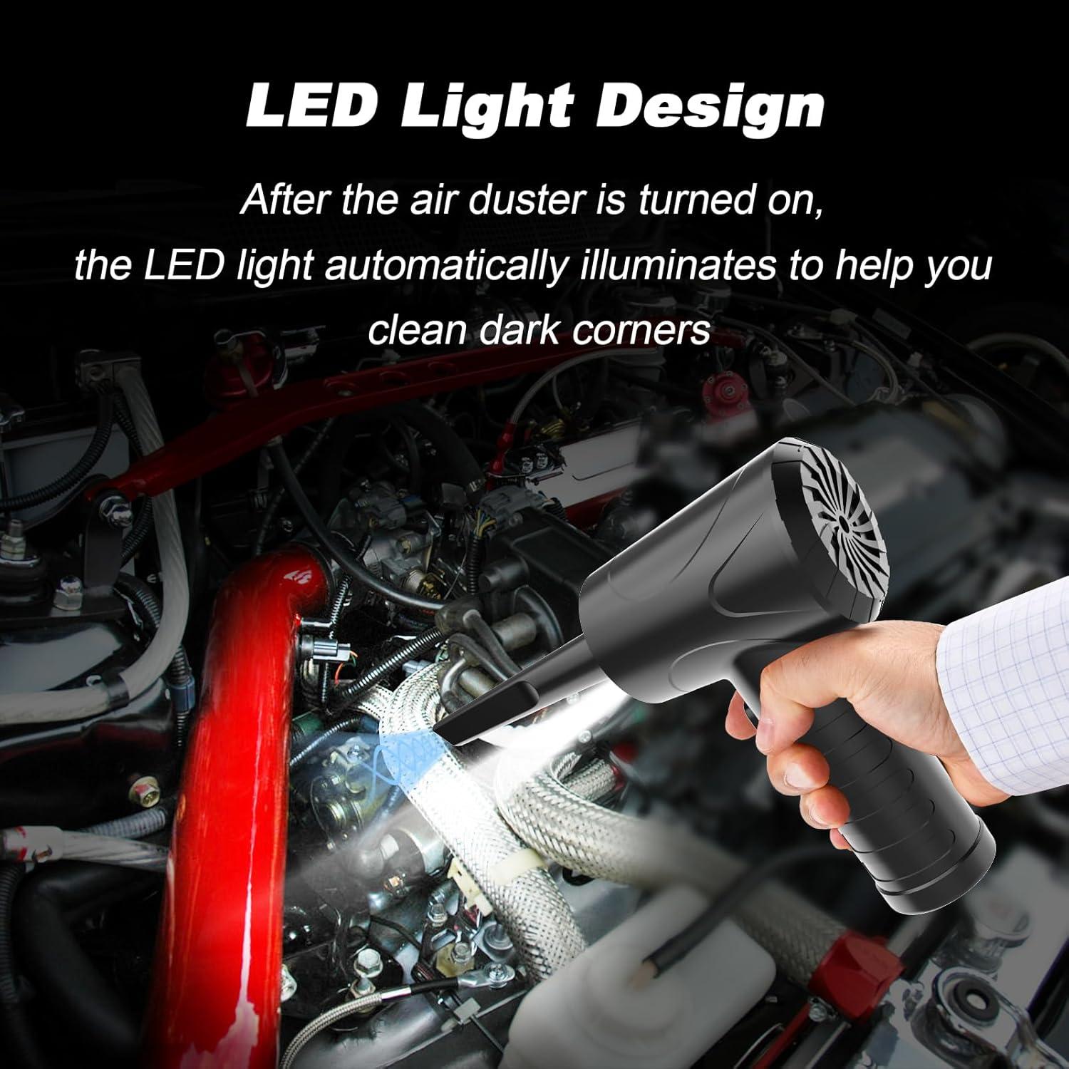 Soplador de Aire Comprimido Cadigan AD01 3 Velocidades 6000mAh