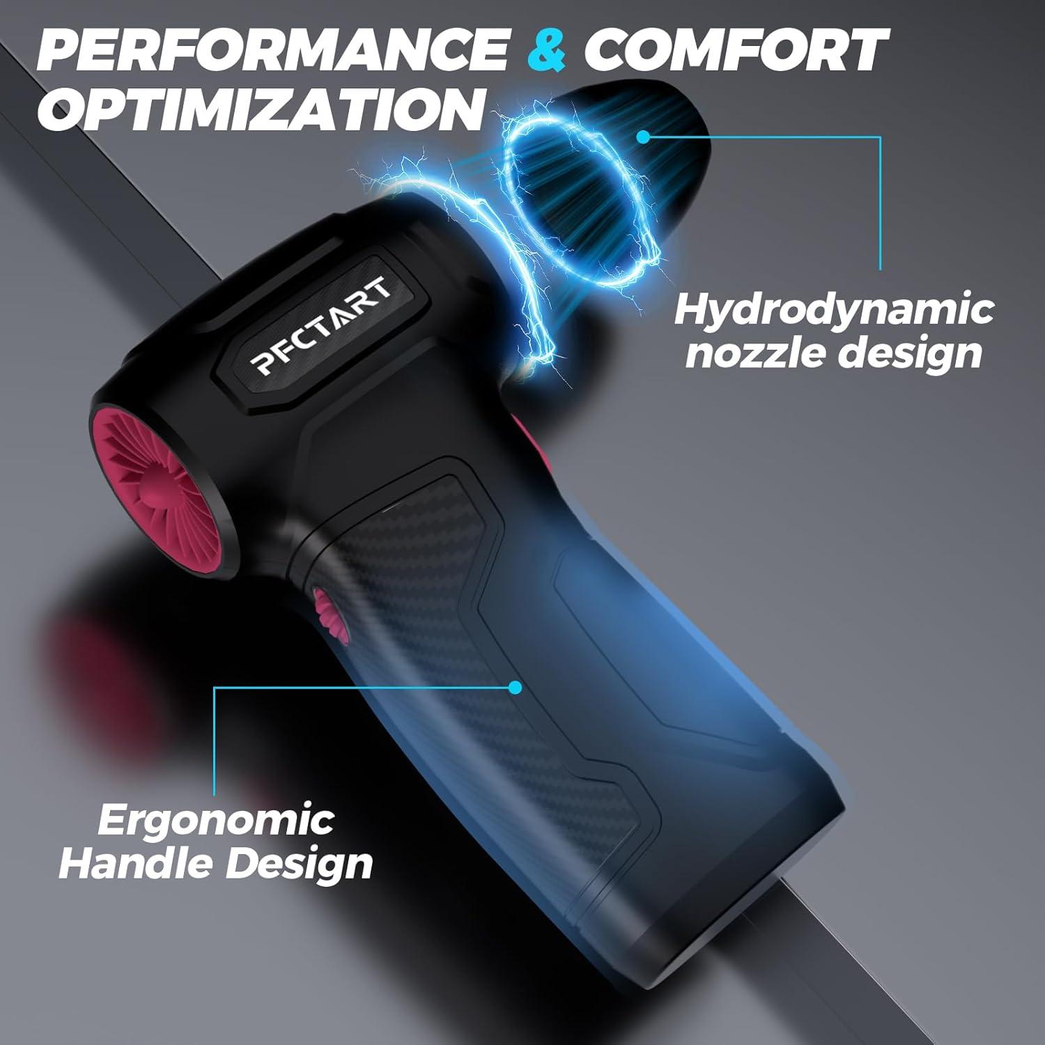 Soplador de Aire Comprimido PFCTART 200000RPM Inalámbrico Rosa