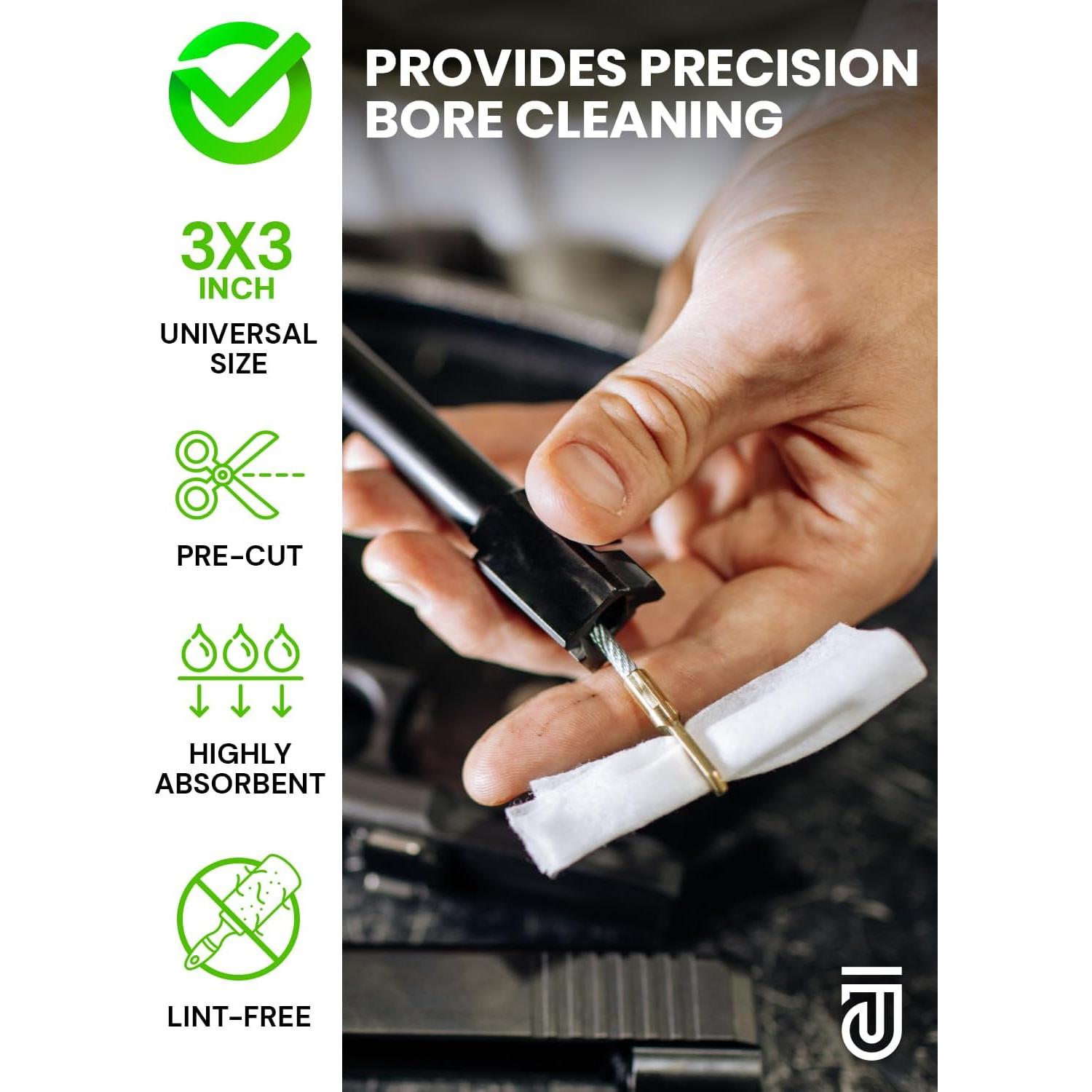 Kit de Limpieza de Armas REPSUPPLEMENTS 900 Pcs Algodón