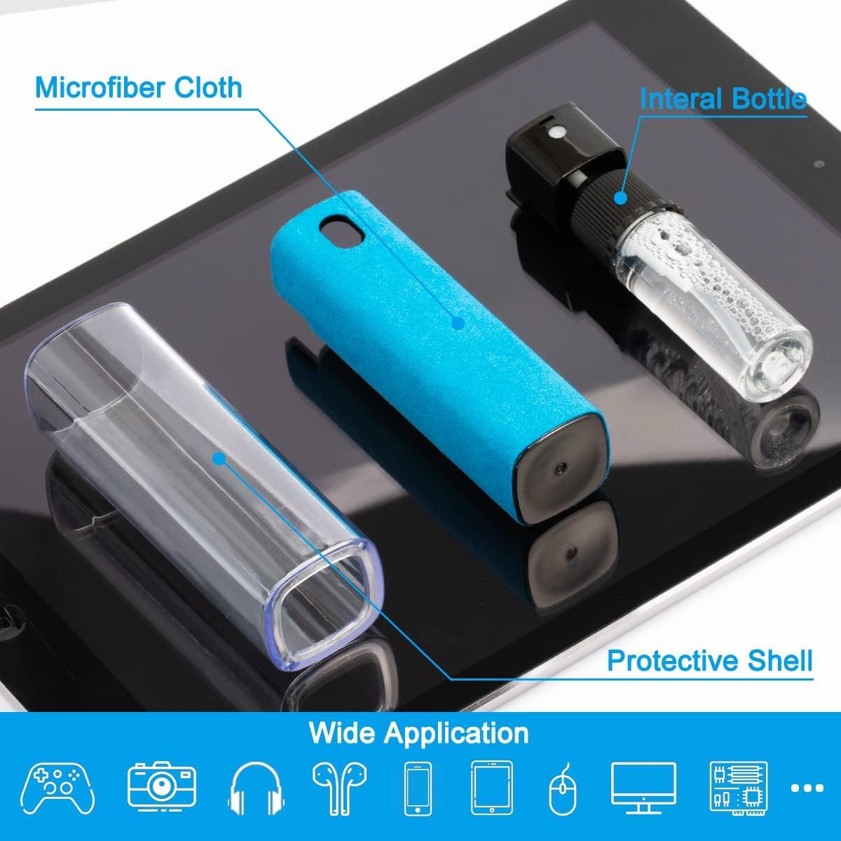 Kit Limpiador de Pantallas Walrfid 2 en 1 - Spray 10ml y Paño