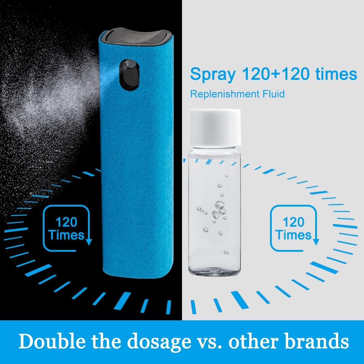 Kit Limpiador de Pantallas Walrfid 2 en 1 - Spray 10ml y Paño