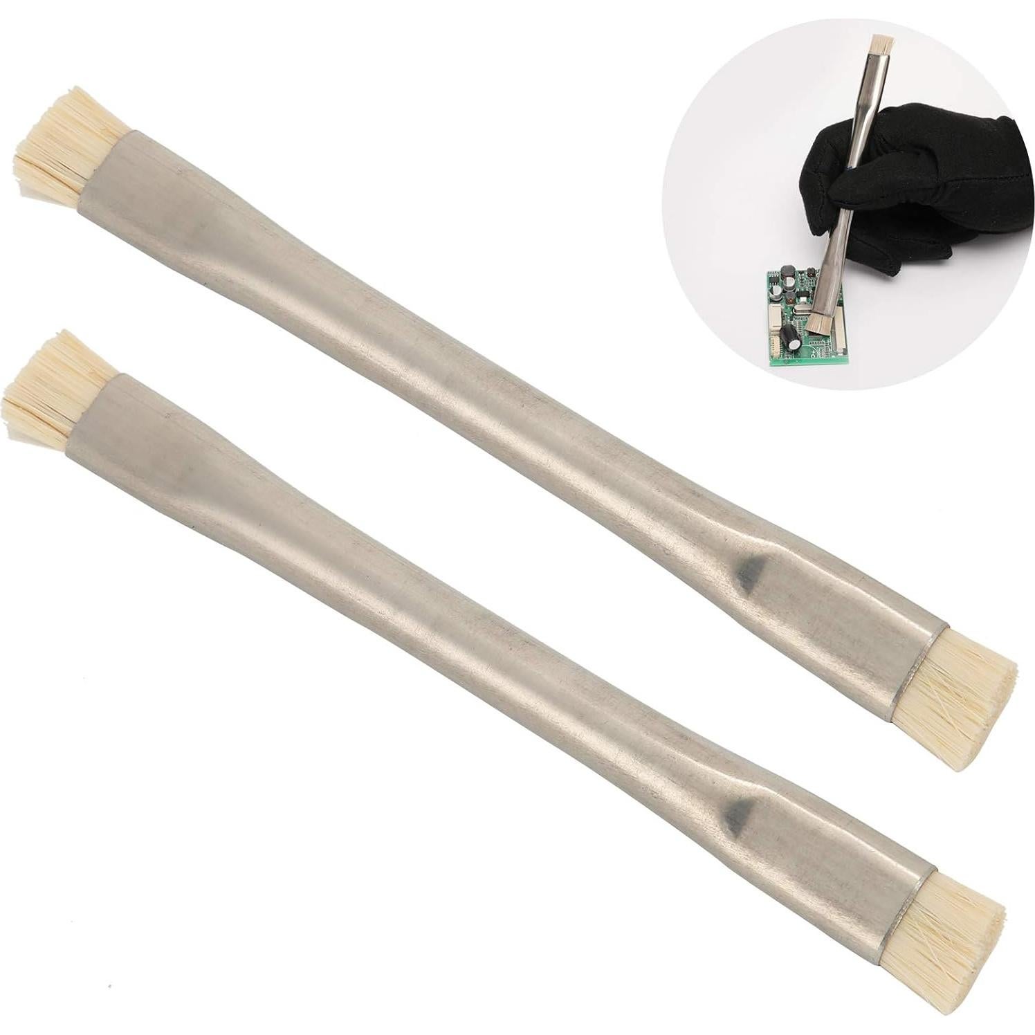 Cepillo Antiestático Yosoo para Limpieza de Electrónicos 2 Pcs
