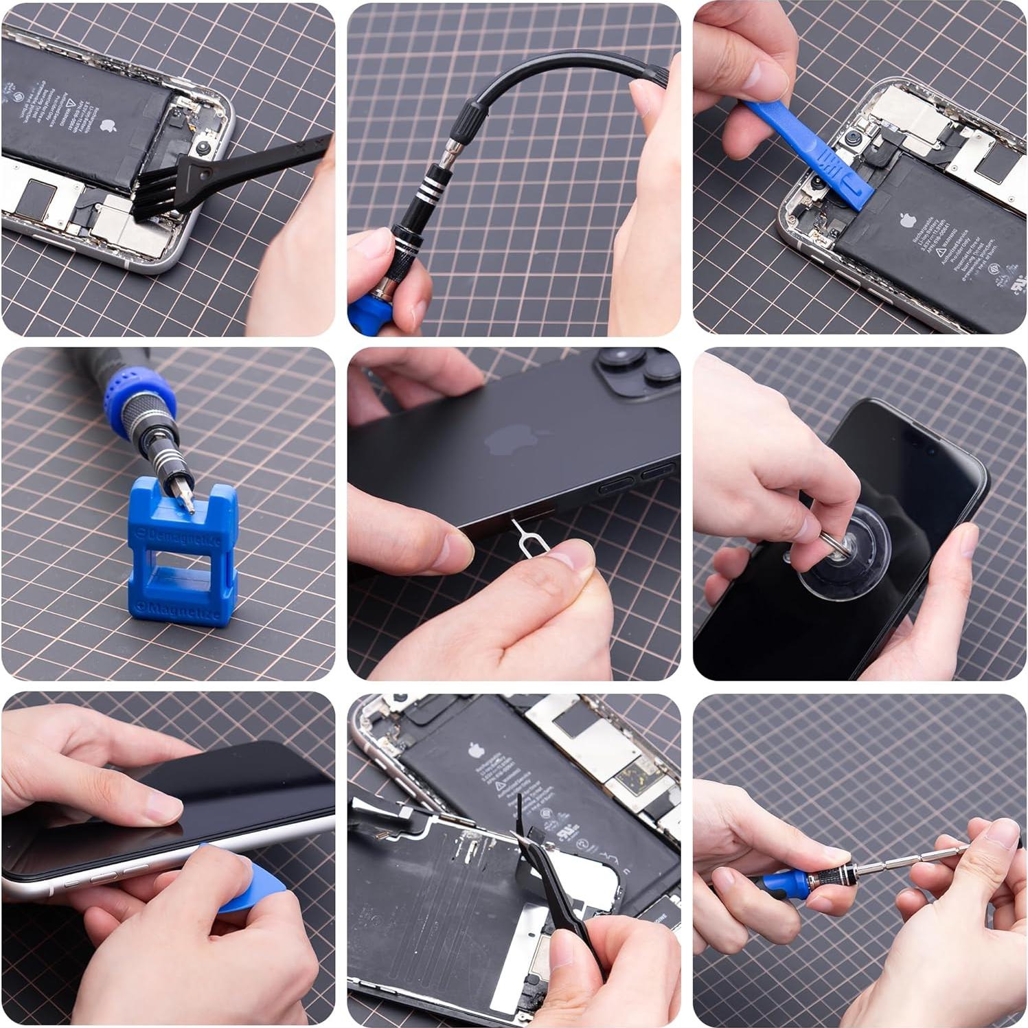 Kit de Destornilladores de Precisión XOOL 200 en 1 con 164 Puntas