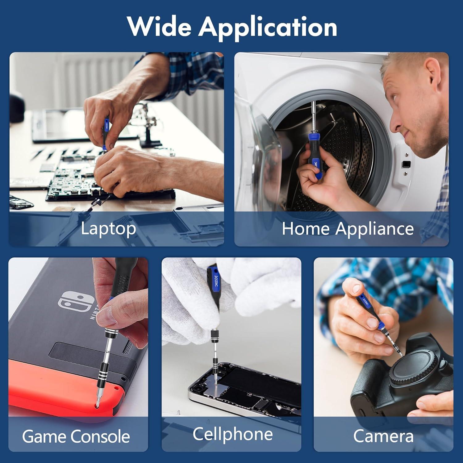 Kit de Destornilladores de Precisión XOOL 200 en 1 con 164 Puntas