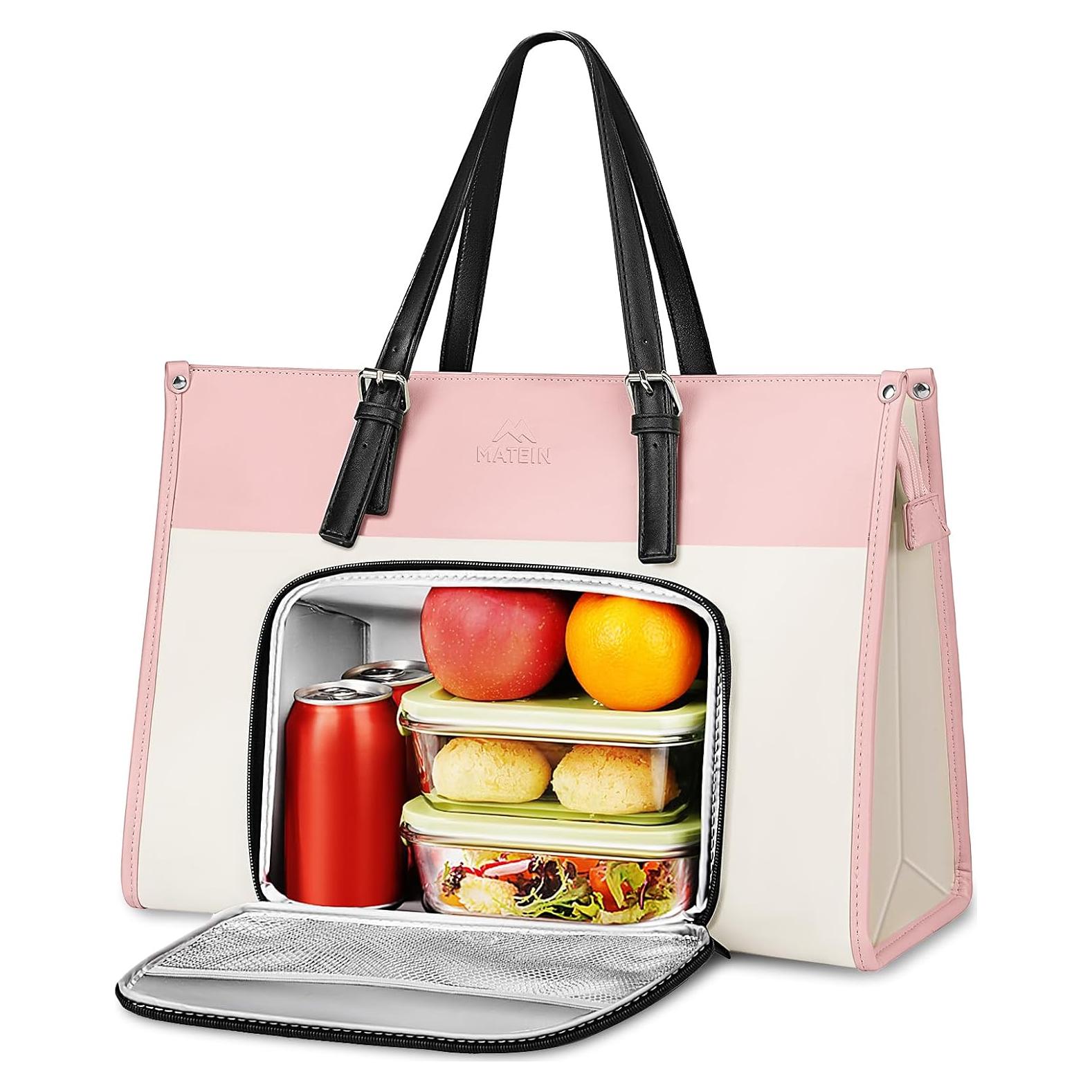 Bolsa Térmica para Almuerzo MATEIN 15.6" Rosa para Laptop